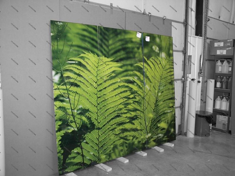 Ультрафиолетовая печать на композитных панелях Ультрафиолетовая печать на композитных панелях